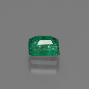Esmeralda verde natural 0,59ct, corte esmeralda, SI
