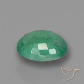 Esmeralda Verde Frio Natural 0.88ct, oval, SI-I1