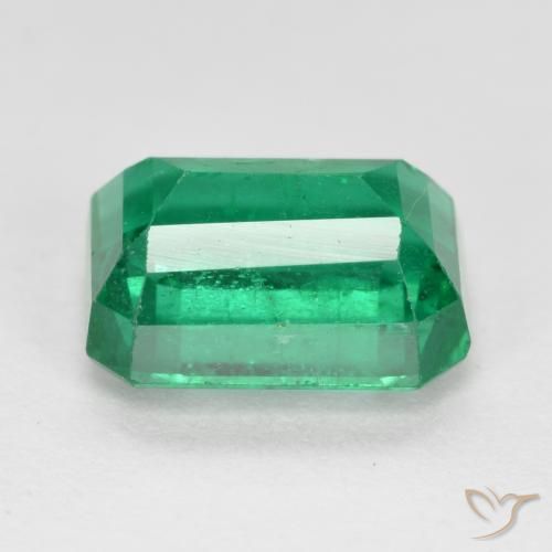 Esmeralda verde elétrico Natural 2.28ct, Corte Octógono / Esmeralda, SI