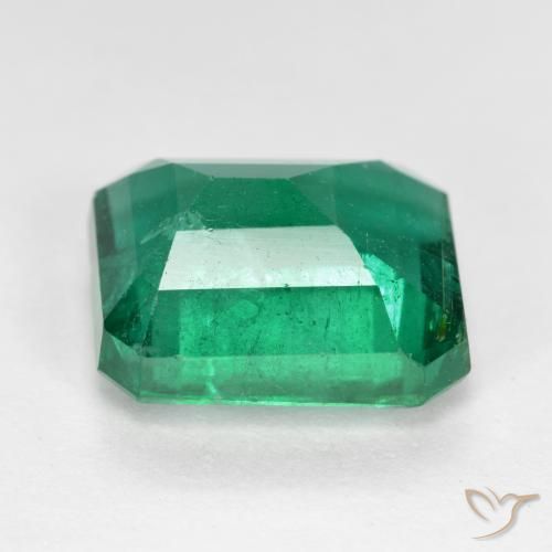 Esmeralda Verde Frio Natural 3.91ct, Corte Octógono / Esmeralda, VS-SI