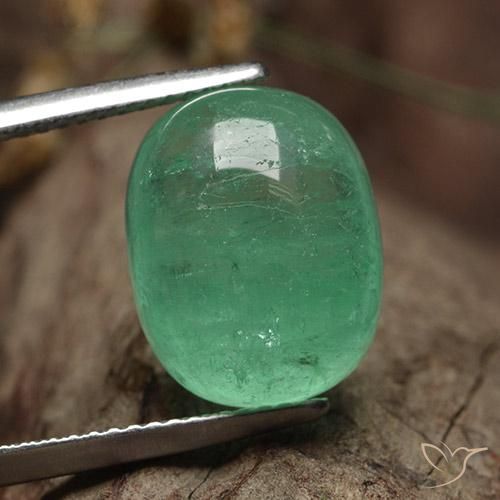 9.62ct Natural Luz verde Esmeralda, oval, Translúcido