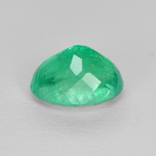 Esmeralda verde natural 0,94ct, corte oval, VS-SI