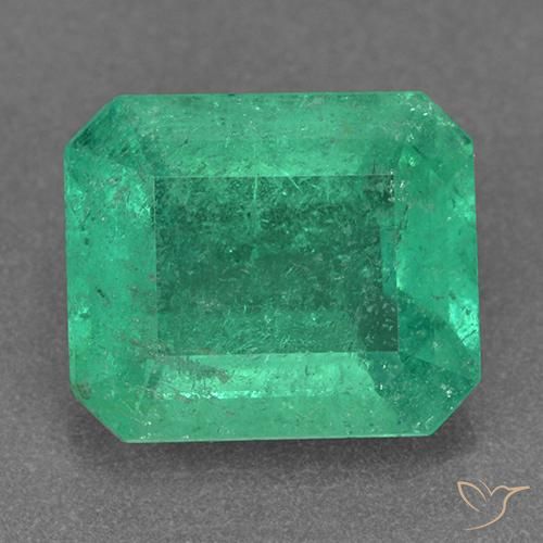 2.80ct Natural verde pistache Esmeralda, Corte Esmeralda, VS-SI