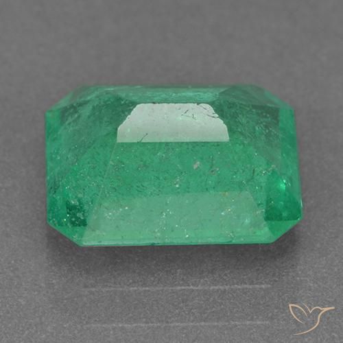 Esmeralda verde pistache Natural 2.80ct, Corte Octógono / Esmeralda, VS-SI
