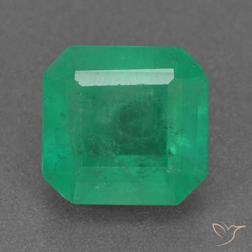 2.48ct Natural verde elétrico Esmeralda, Corte Esmeralda, VS-SI