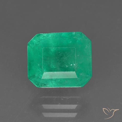 3.15ct Natural Verde floresta Esmeralda, Corte Esmeralda, SI