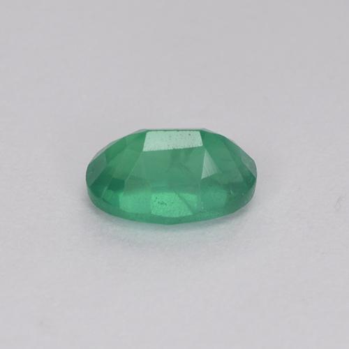 Esmeralda Verde Natural 0.54ct, Corte Oval, SI