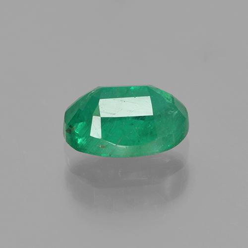 Esmeralda verde natural 0,82ct, corte oval, SI
