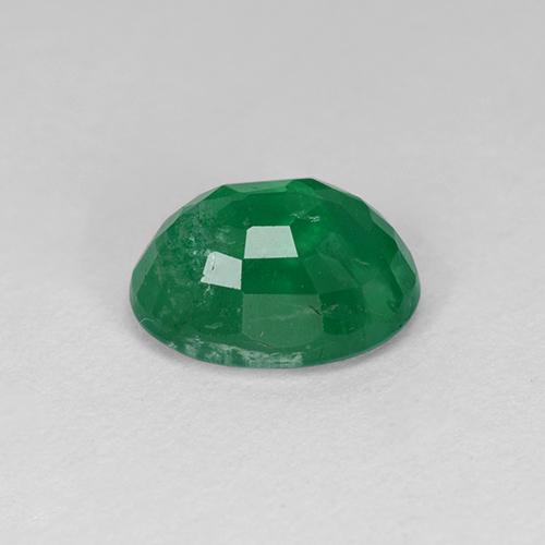 Esmeralda Verde médio Natural 1.74ct, Corte Oval, SI-I1
