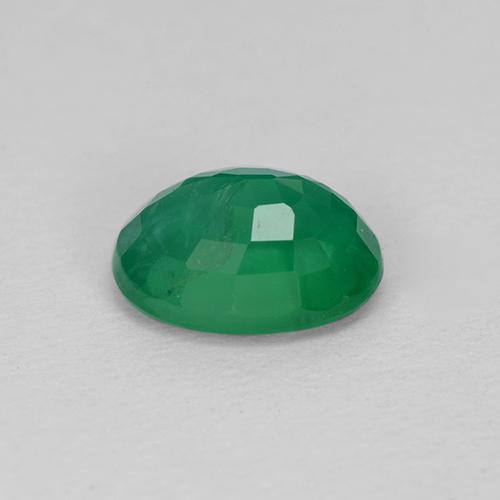 Esmeralda verde natural 1,35ct, corte oval, SI