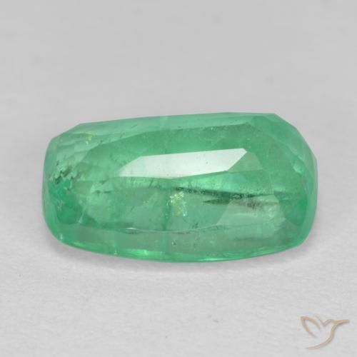 Esmeralda Luz verde Natural 2.31ct, Almofada, SI-I1