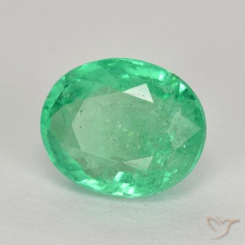 Esmeralda Luz verde Natural 2.09ct, oval, I1