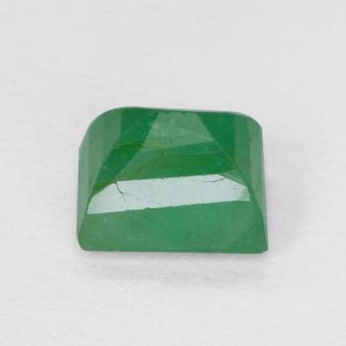 Esmeralda verde natural 0,53ct, baguete, SI-I1