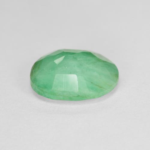 Esmeralda verde natural 2,39ct, corte oval, SI-I1