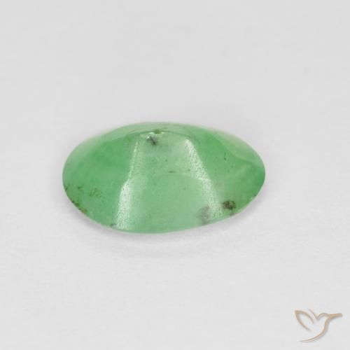 Esmeralda Luz verde Natural 0.66ct, oval, SI-I1