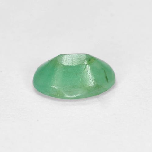 Esmeralda verde natural 0,66ct, corte oval, VS-SI