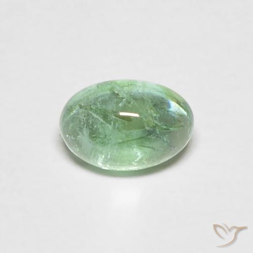 0.42ct Natural Hortelã clara Esmeralda, oval, Transparente