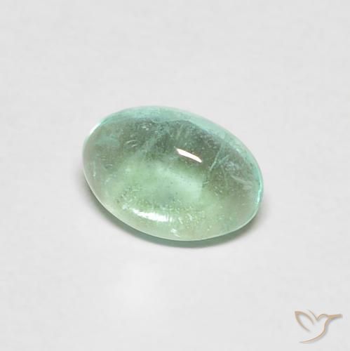 Esmeralda Verde Menta Claro Natural 0.40ct, oval, Transparente