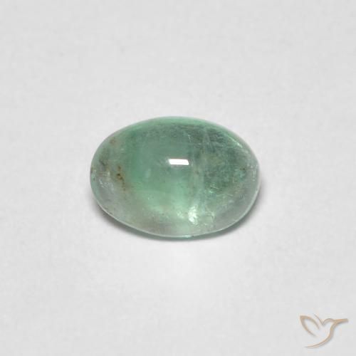 Esmeralda Verde Menta Claro Natural 0.37ct, oval, Transparente