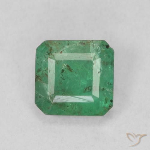 0.52ct Natural Verde Frio Esmeralda, Corte Esmeralda, SI
