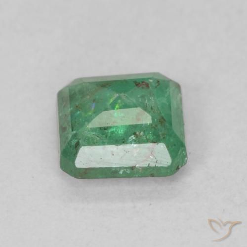 Esmeralda Verde Frio Natural 0.52ct, Corte Octógono / Esmeralda, SI