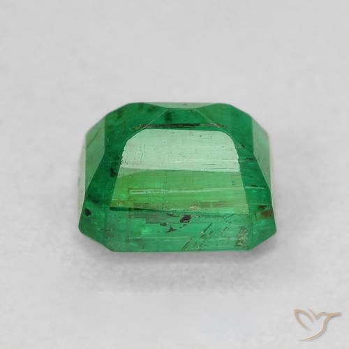 Esmeralda Verde médio Natural 0.77ct, Corte Octógono / Esmeralda, SI