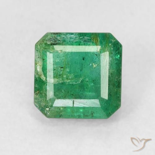 0.66ct Natural Verde Frio Esmeralda, Corte Esmeralda, SI-I1