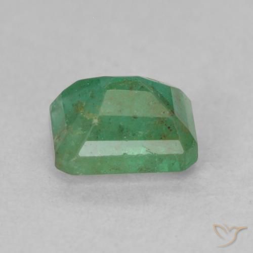 Esmeralda Verde médio Natural 0.57ct, Corte Octógono / Esmeralda, SI