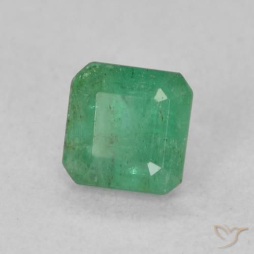 Esmeralda Verde médio Natural 0.33ct, Corte Octógono / Esmeralda, SI
