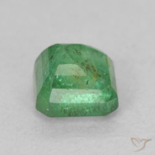 Esmeralda Verde médio Natural 0.34ct, Corte Octógono / Esmeralda, SI