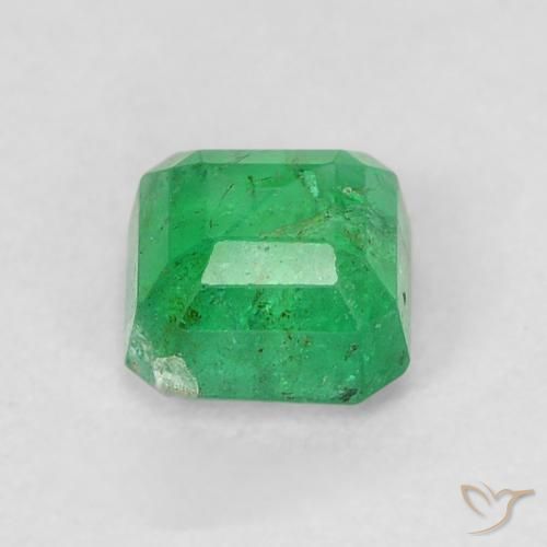 Esmeralda Verde médio Natural 0.46ct, Corte Octógono / Esmeralda, SI