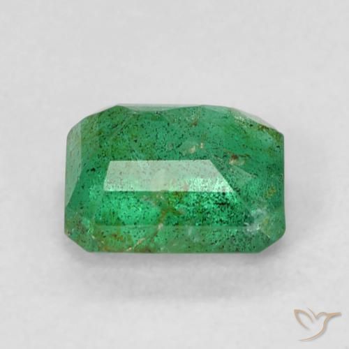 Esmeralda Verde médio Natural 0.51ct, Corte Octógono / Esmeralda, SI