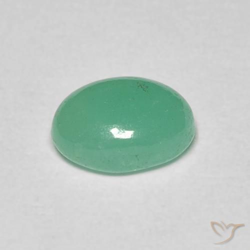 Esmeralda verde pistache Natural 1.12ct, oval, Translúcido