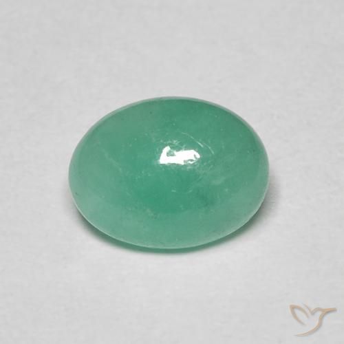 1.10ct Natural Verde Menta Intenso Esmeralda, oval, Translúcido