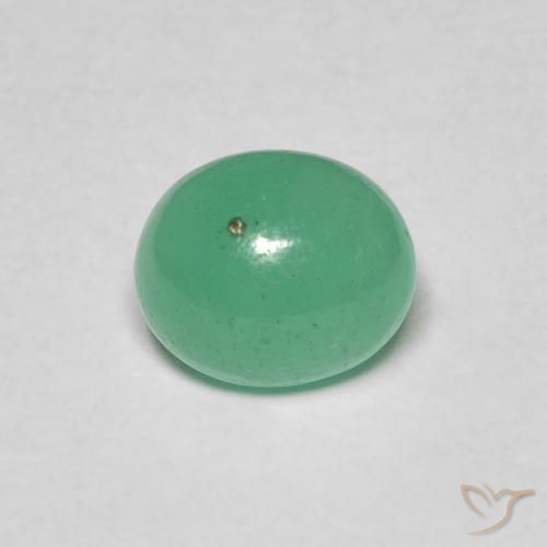 0.97ct Natural Verde médio Esmeralda, oval, Translúcido