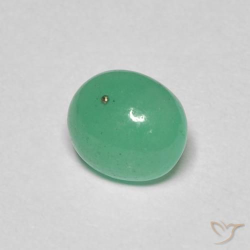 Esmeralda Verde médio Natural 0.97ct, oval, Translúcido