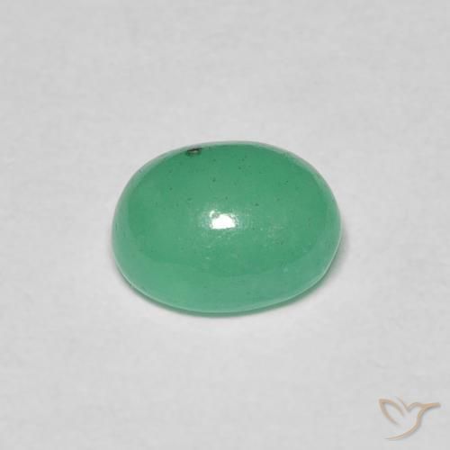 Esmeralda Verde médio Natural 0.97ct, oval, Translúcido