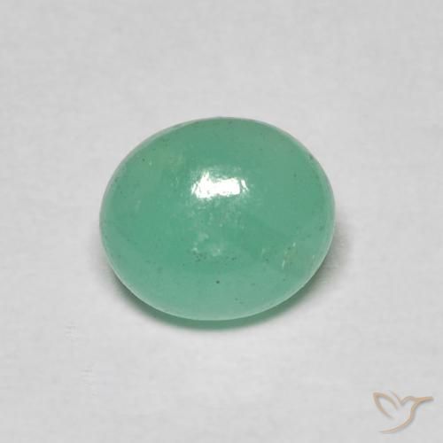 Esmeralda verde pistache Natural 1.08ct, oval, Translúcido