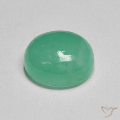 Esmeralda Menta verde Natural 2.01ct, oval, Translúcido