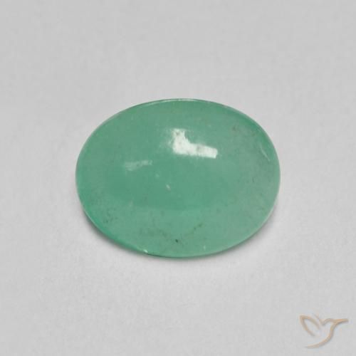 Esmeralda Verde claro Natural 0.95ct, oval, Translúcido