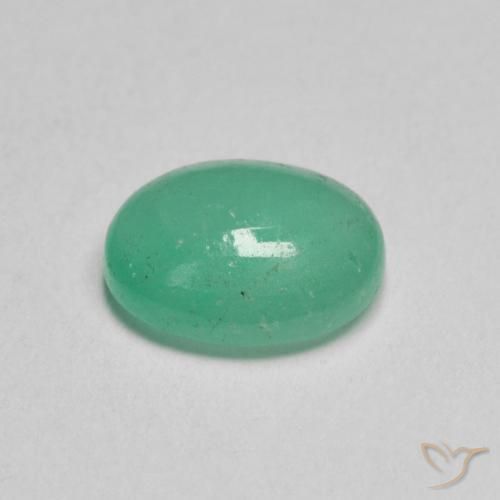 Esmeralda Verde claro Natural 0.95ct, oval, Translúcido