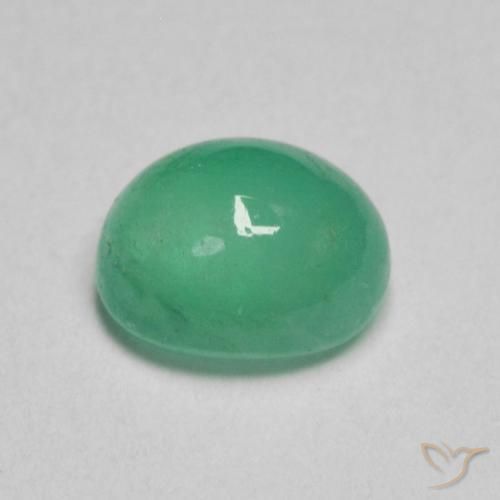 Esmeralda Verde azulado Natural 0.80ct, oval, Translúcido