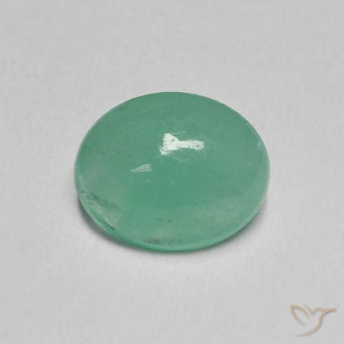 1.08ct Natural verde pistache Esmeralda, oval, Translúcido
