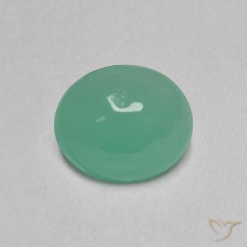 Esmeralda Luz verde Natural 0.83ct, oval, Translúcido