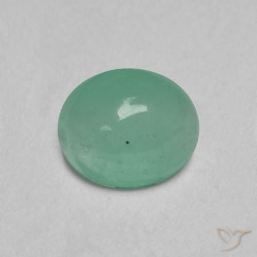 0.36ct Natural Verde Esmeralda Claro Esmeralda, oval, Translúcido