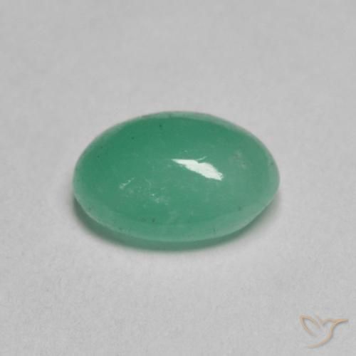 Esmeralda Verde Esmeralda Claro Natural 0.78ct, oval, Translúcido