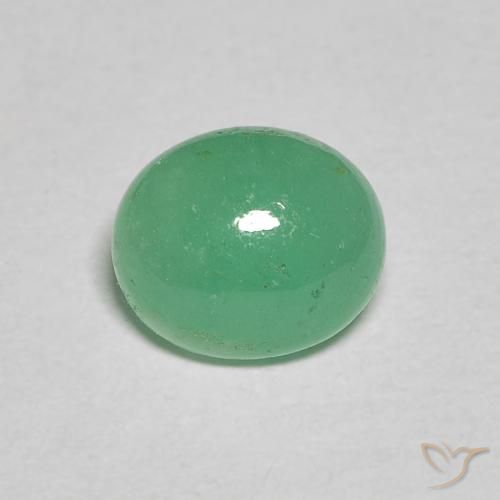 1.04ct Natural Verde médio Esmeralda, oval, Translúcido