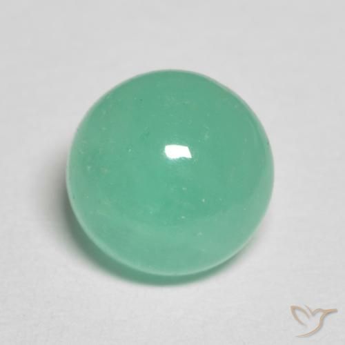 Esmeralda Verde médio Natural 1.80ct, Redondo, Translúcido