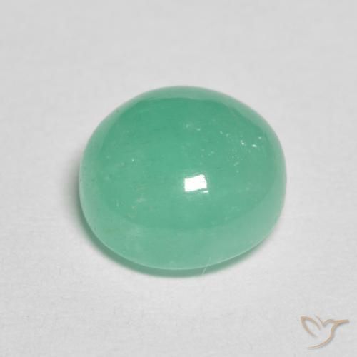 Esmeralda Verde médio Natural 1.80ct, Redondo, Translúcido