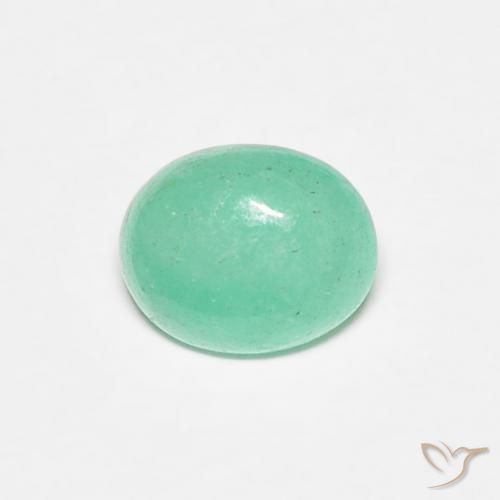 0.67ct Natural Luz verde Esmeralda, oval, Translúcido